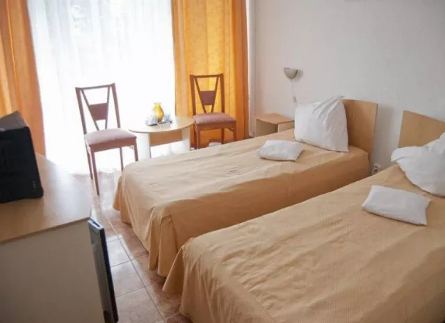 Hotel Cerna Cameră Dublă Twin cu vedere parțială la mare #2