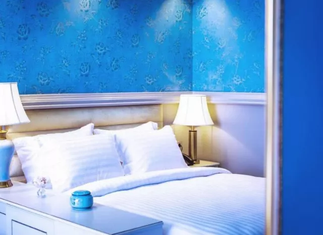 Hotel Phoenicia Blue View Panoramic Apartament cu living și dormitor Panoramic