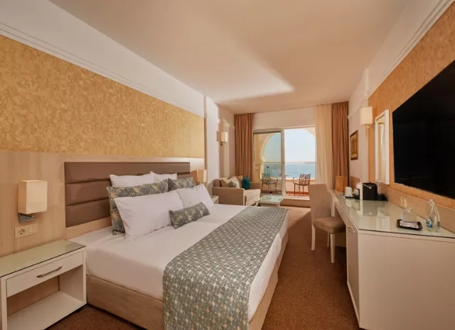 Hotel Dreams Sunny Beach Resort And Spa (ex. Riu Helios Paradise) Double room preferred club deluxe  frontal sea view #2