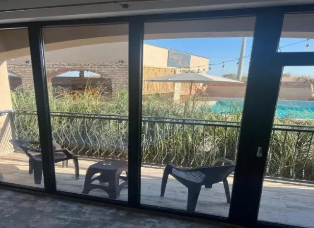 Complex Popdan, Dublă parter vedere la piscină