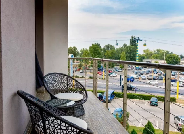 Hotel On Plonge Junior Cameră Dublă vedere la stațiune cu balcon #4