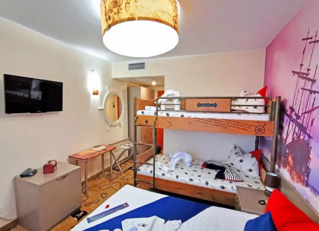 Hotel Pirates Resort Dubla bunk bed #3