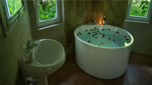 Pensiunea Poiana Izvoarelor Cameră Dublă cu cadă rotundă #2
