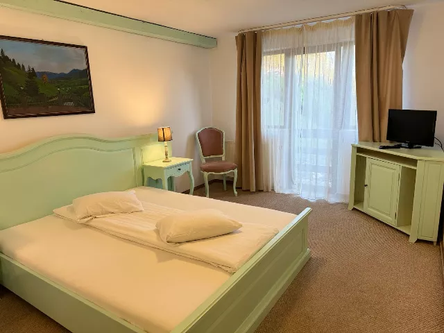 Pensiunea Poiana Izvoarelor Cameră Dublă medie cu balcon