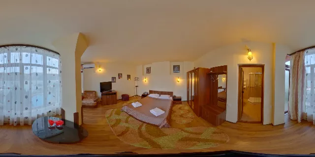 Pensiunea Melba Cameră Triplă vedere la Dunăre, fără terasă