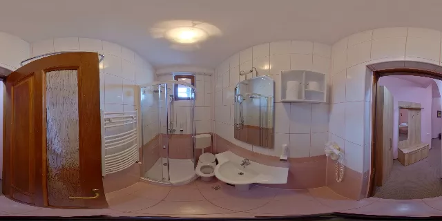 Pensiunea Melba Cameră Dublă vedere laterală la Dunăre+canapea extensibilă #2