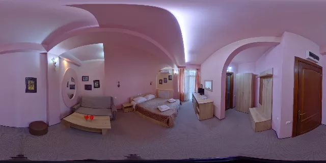 Pensiunea Melba, Cameră Dublă vedere laterală la Dunăre+canapea extensibilă