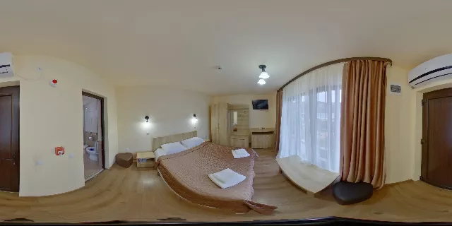 Pensiunea Melba New Cameră Dublă vedere la Dunăre