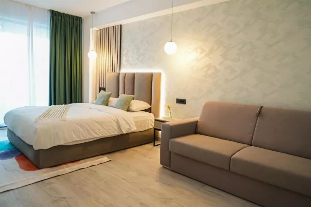 Hotel Poem Cameră dublă superioara cu pat matrimonial și canapea extensibilă vedere mare