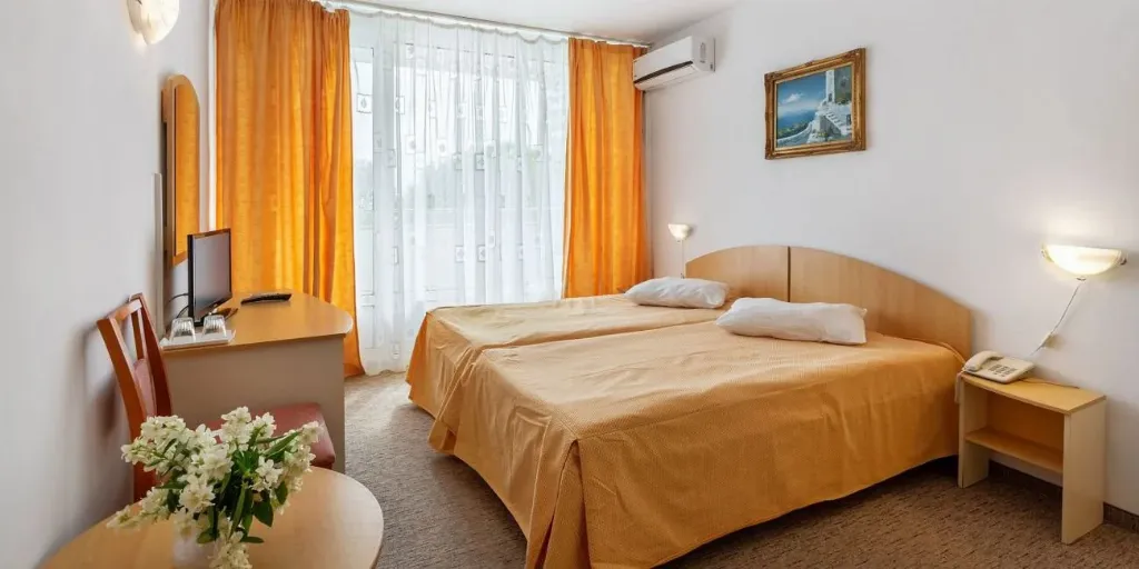 Hotel Carmen Tower (Fost Hotel Balada) Cameră Dublă nerenovată vedere laterală la mare